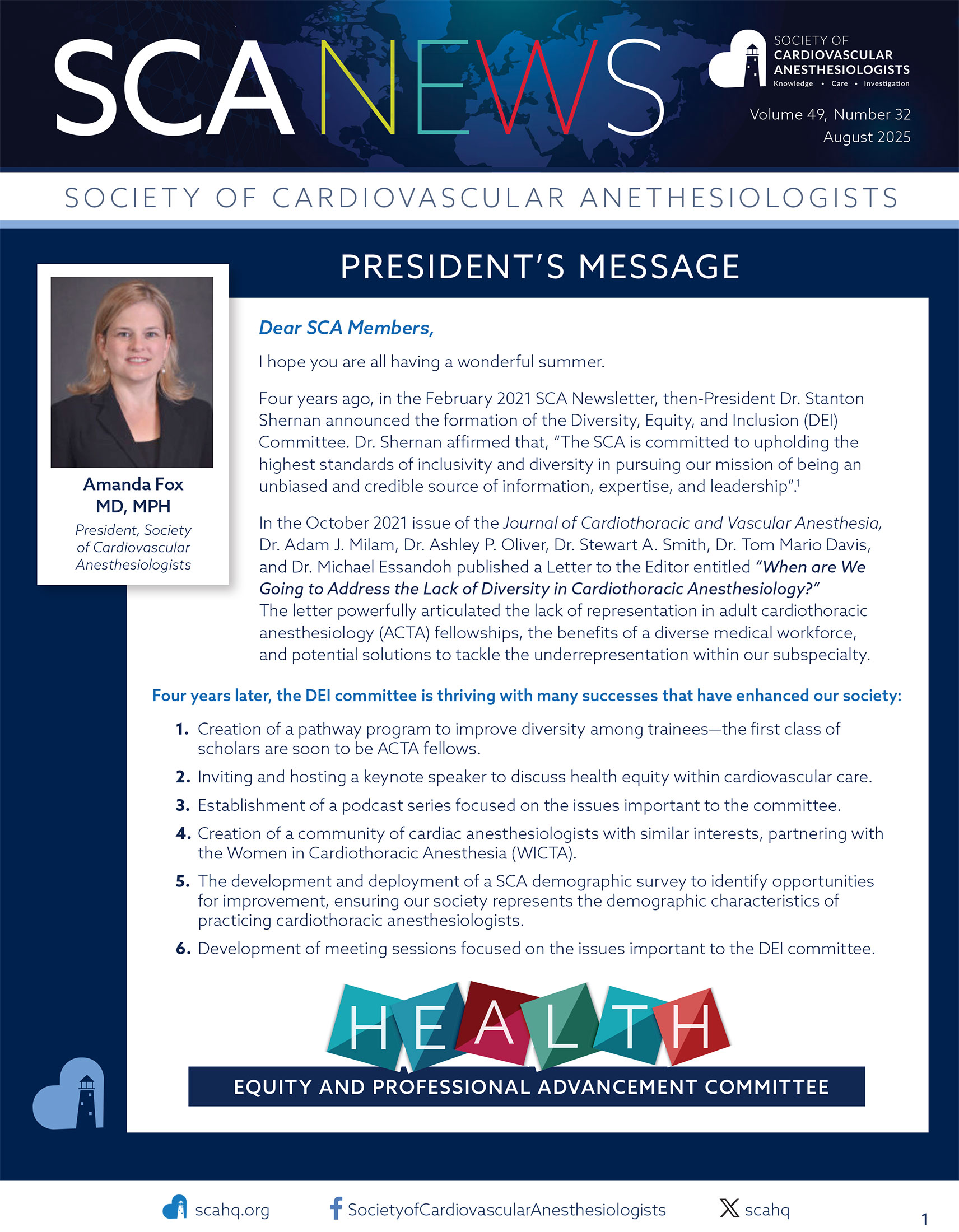 Newsletter August 2025