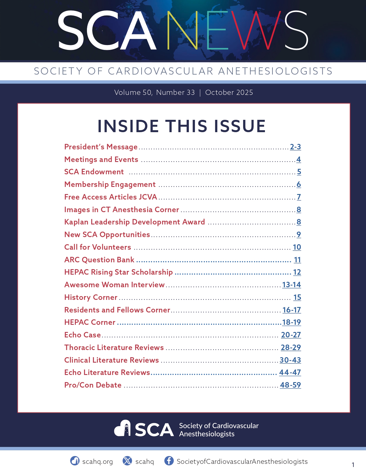 Newsletter October 2025